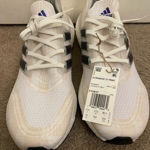 Adidas UltraBoost 21 Primeblue “Non dyed blue” Mens Size 12